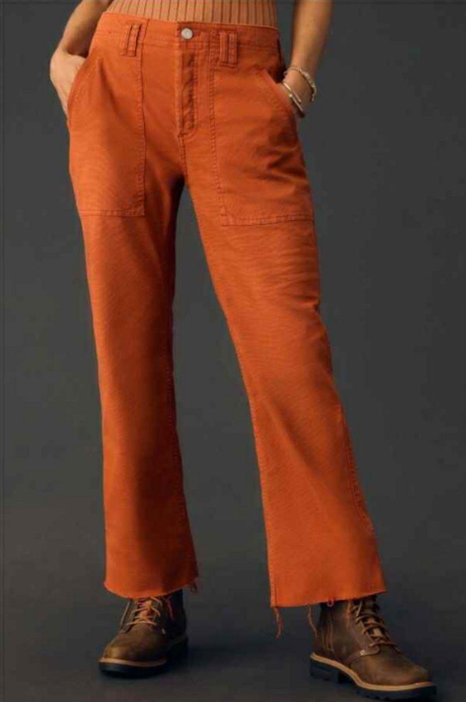 Pilcro The Yaya Crop Flare Pants - Size 34