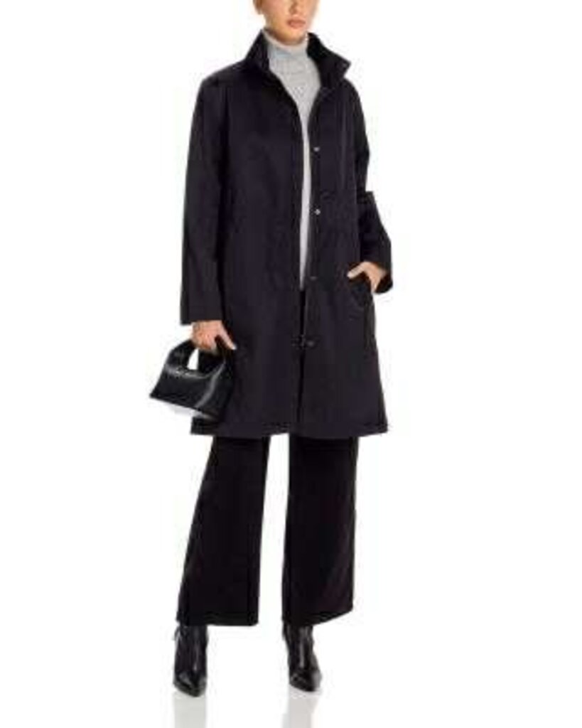 Eileen Fisher Stand Collar Long Coat - Size 3X