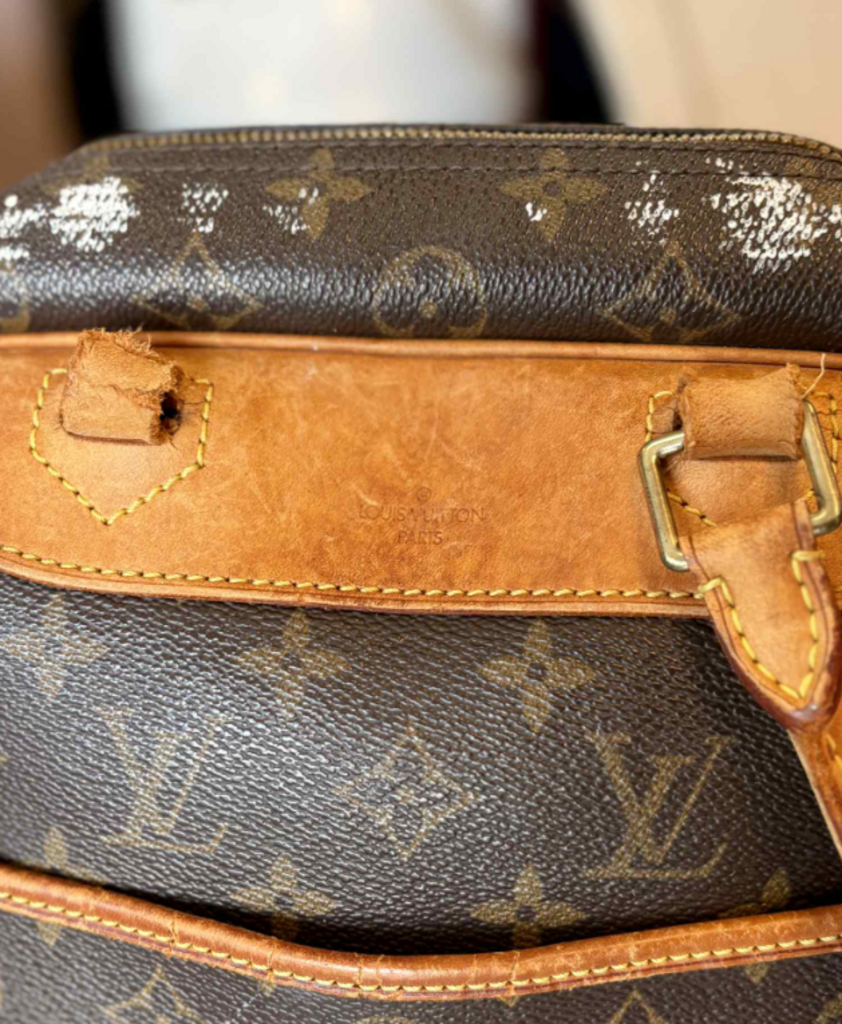 Louis Vuitton Monogram Deauville As Is