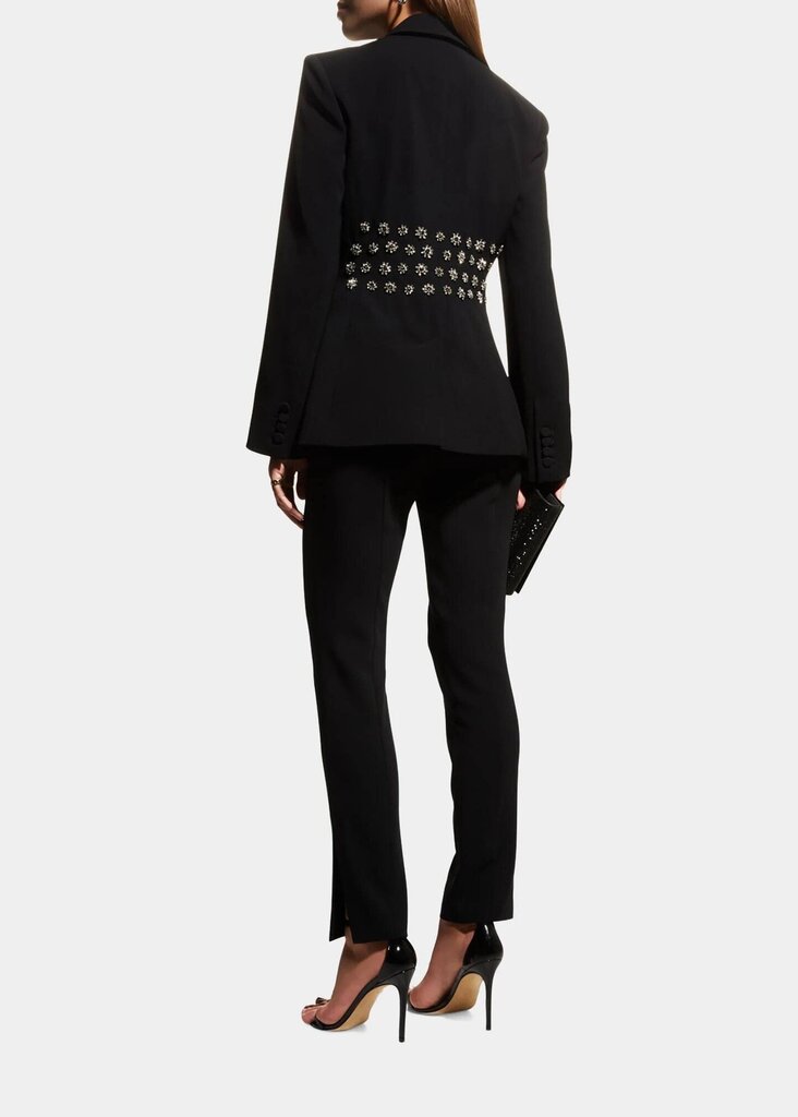 Cinq à Sept Loisa Crepe Crystal Blazer - Size 2