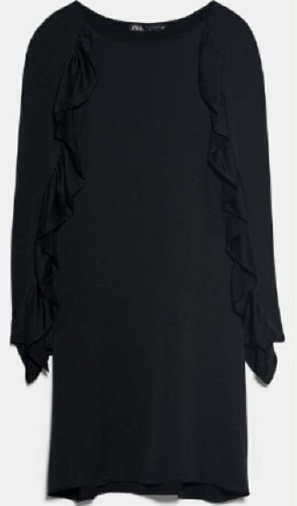 Zara Ruffle Sleeve Midi Dress - Size Medium