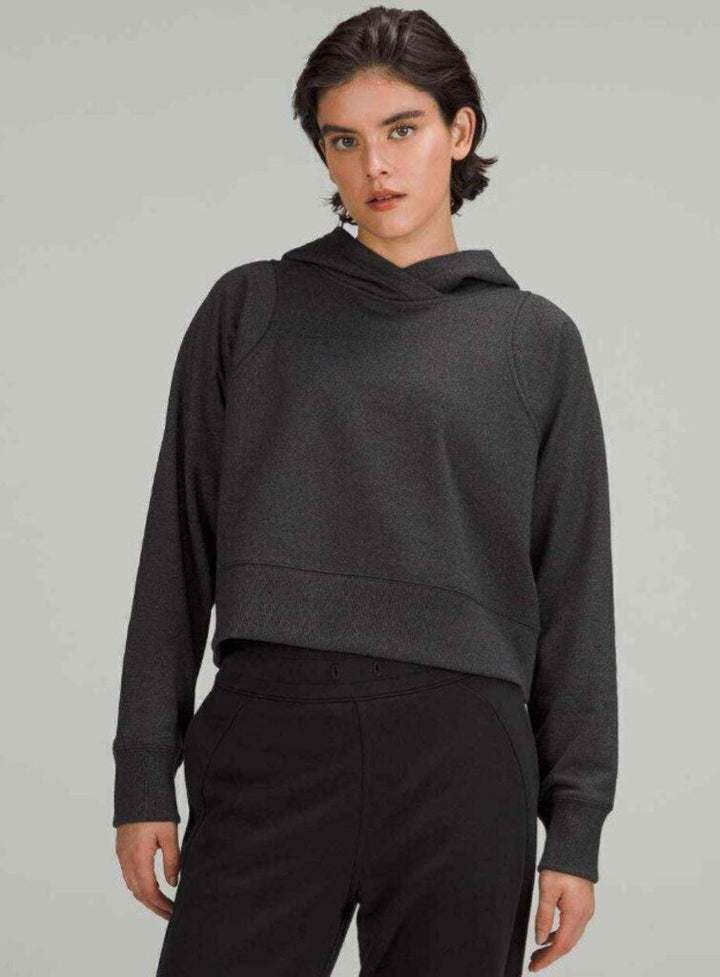 Lululemon Loungeful Cropped Hoodie - Size M/L (Retails for $118)