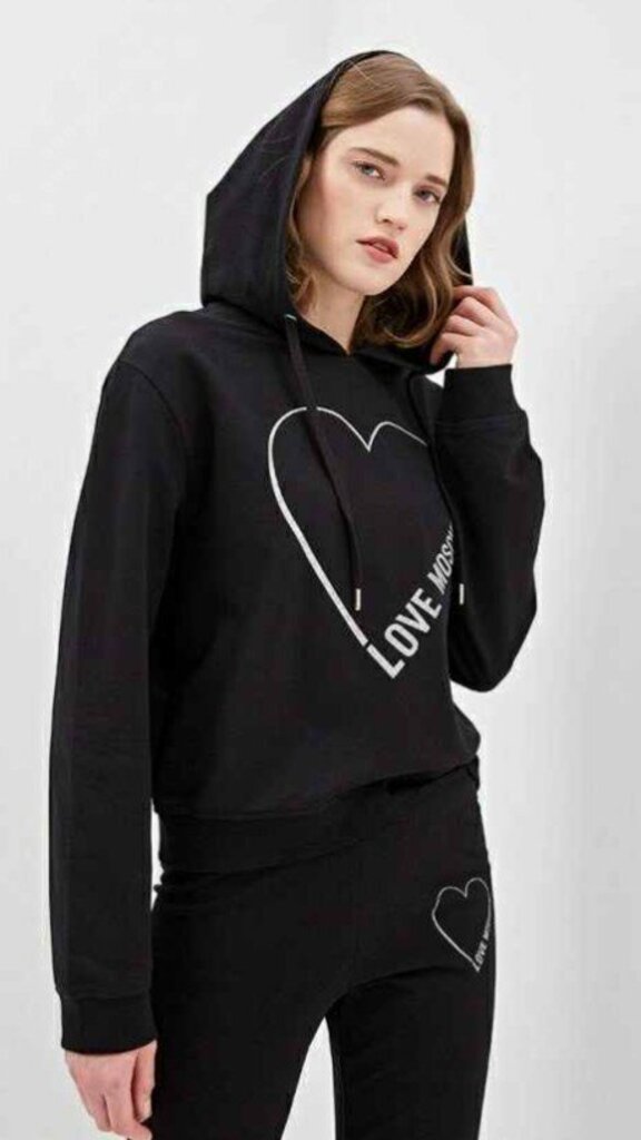 Love Moschino Heart Hoodie - Size 4