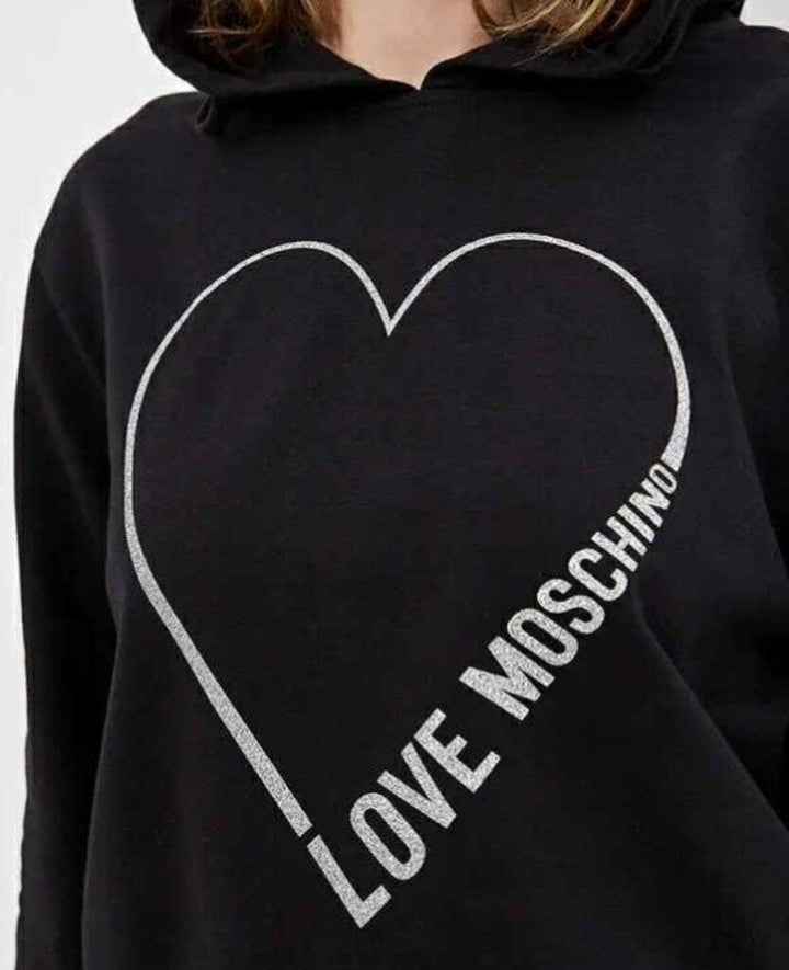 Love Moschino Heart Hoodie - Size 4