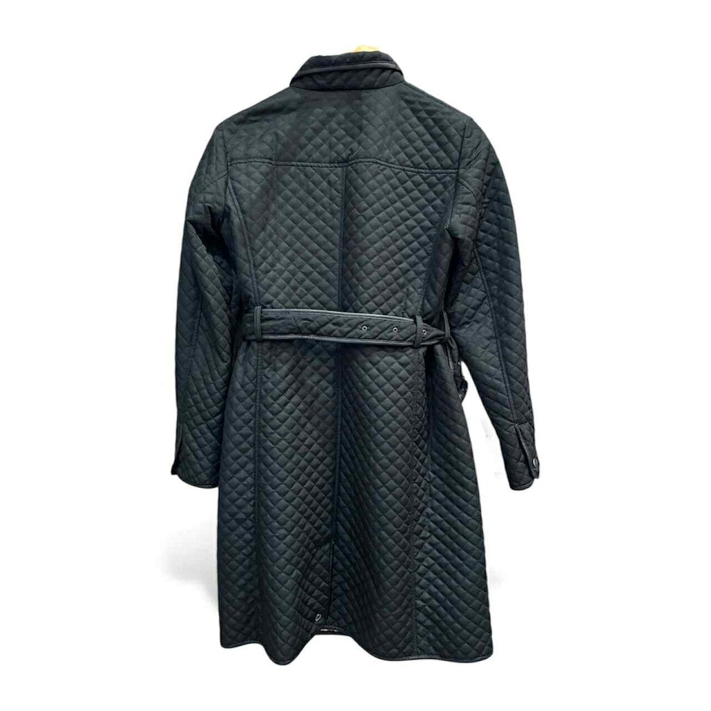 Burberry Quilted Belt Coat - Size XS