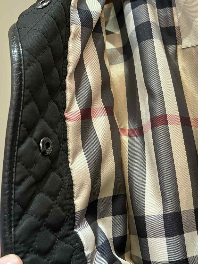 Burberry Quilted Belt Coat - Size XS