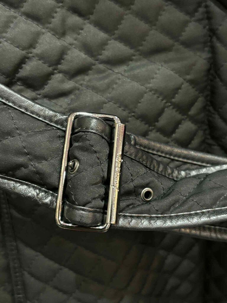 Burberry Quilted Belt Coat - Size XS