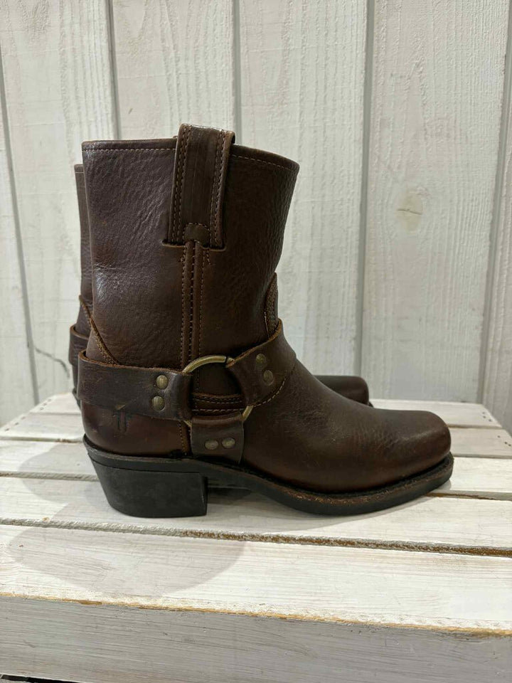 Frye Smoke Harness Boots - Size 6
