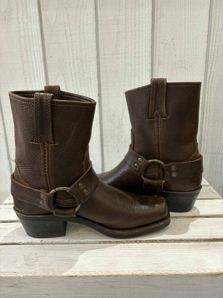 Frye Smoke Harness Boots - Size 6