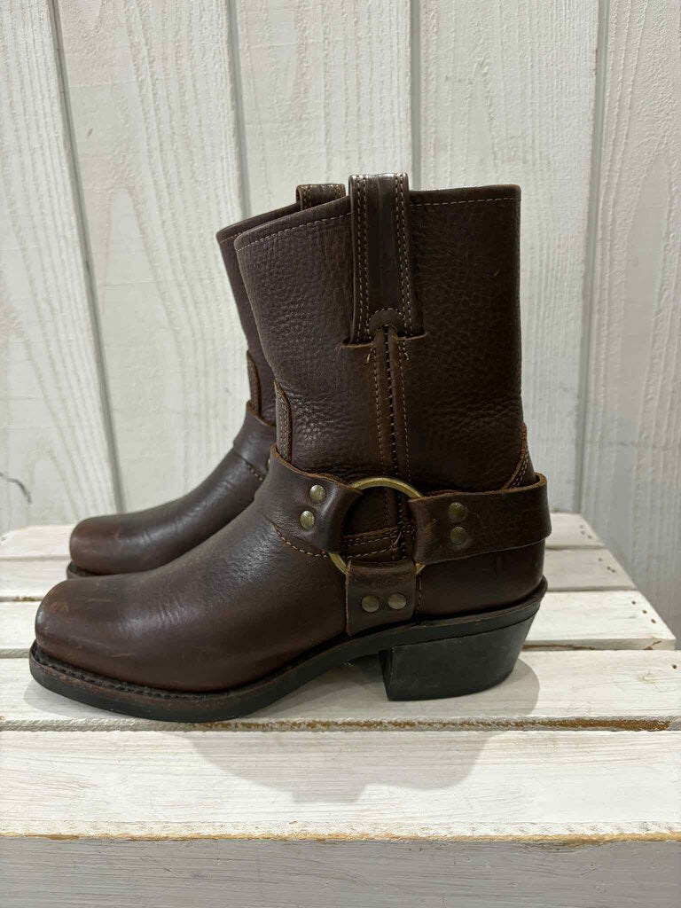 Frye Smoke Harness Boots - Size 6