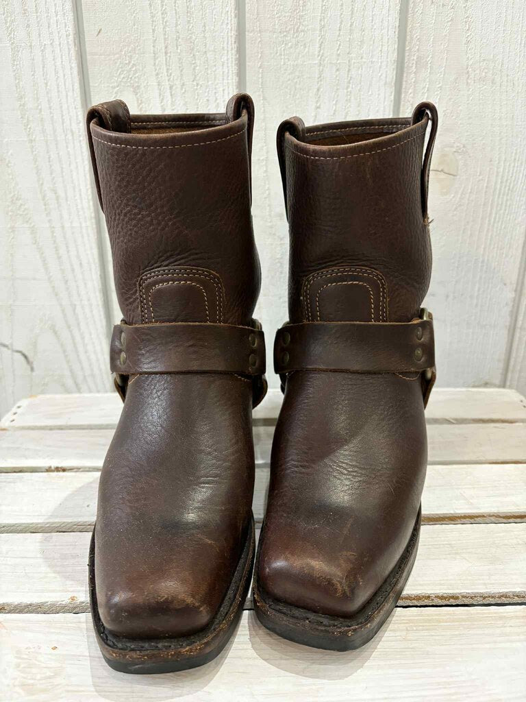 Frye Smoke Harness Boots - Size 6