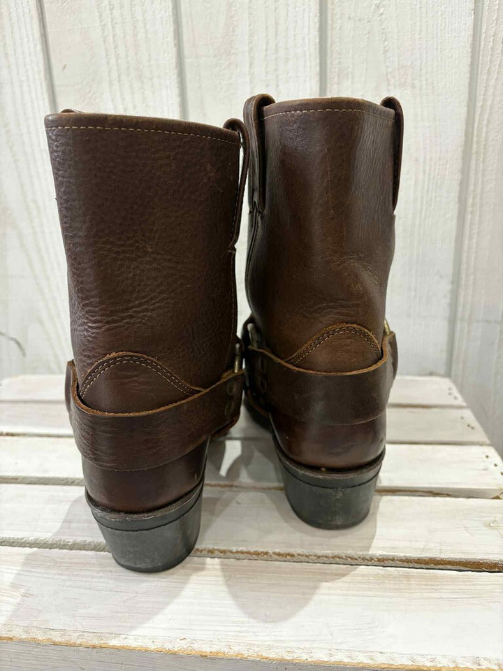 Frye Smoke Harness Boots - Size 6
