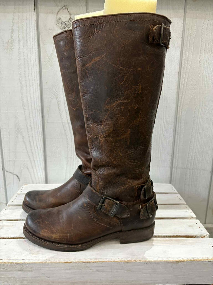 Frye Veronica Slouch Knee High Boots - Size 7