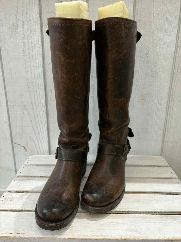Frye Veronica Slouch Knee High Boots - Size 7