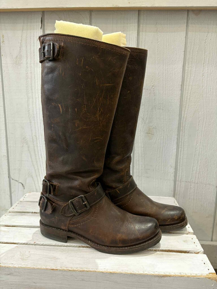 Frye Veronica Slouch Knee High Boots - Size 7