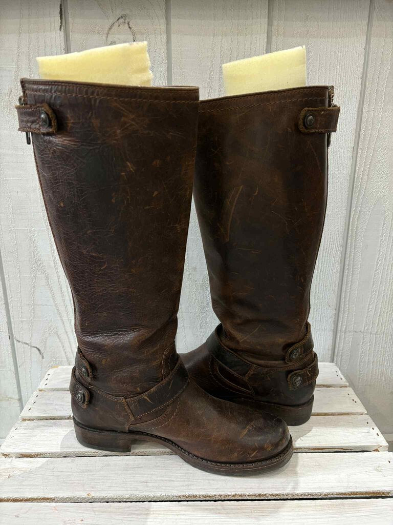 Frye Veronica Slouch Knee High Boots - Size 7