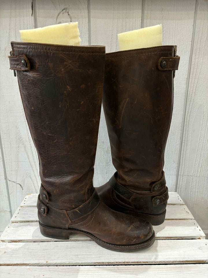 Frye Veronica Slouch Knee High Boots - Size 7
