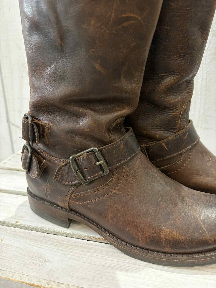 Frye Veronica Slouch Knee High Boots - Size 7