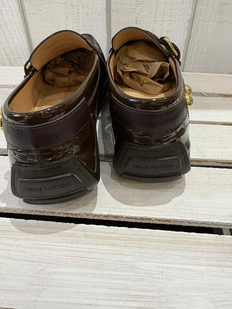 Louis Vuitton Patent Leather Loafers - Size 38