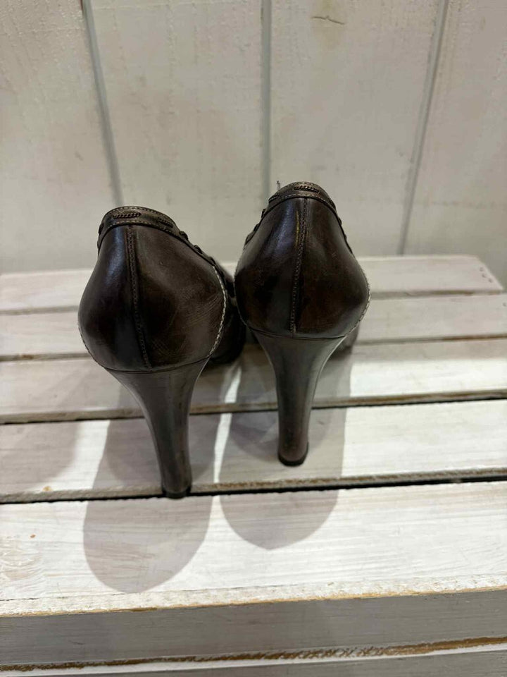 Bottega Veneta Leather Heels - Size 38