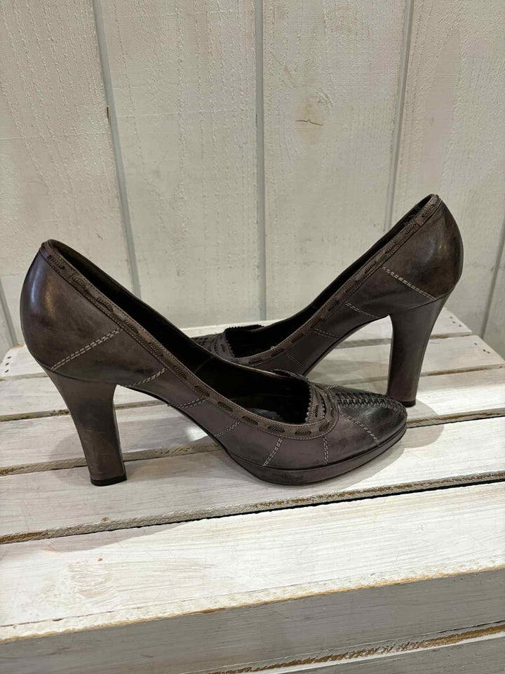 Bottega Veneta Leather Heels - Size 38