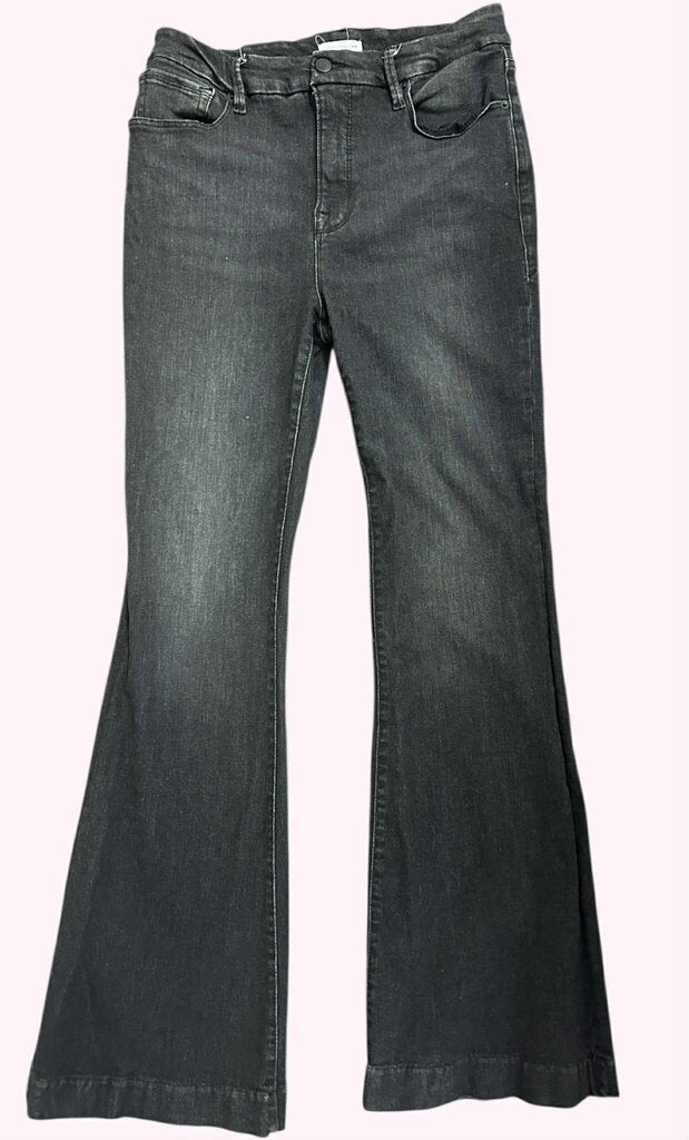 Good American Good Legs Flare Never Fade Jeans - Size 30(Retails $148)