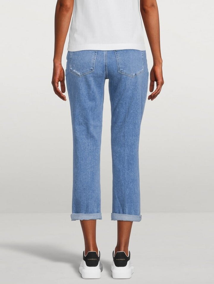 Paige Brigitte Mid-Rise Boyfriend Jeans - Size 31(Retails $225)