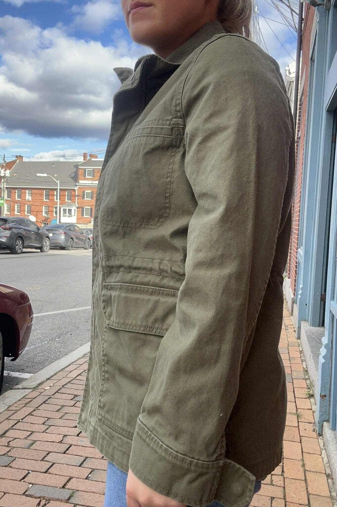 Madewell Structured Utility Jacket - Size Medium