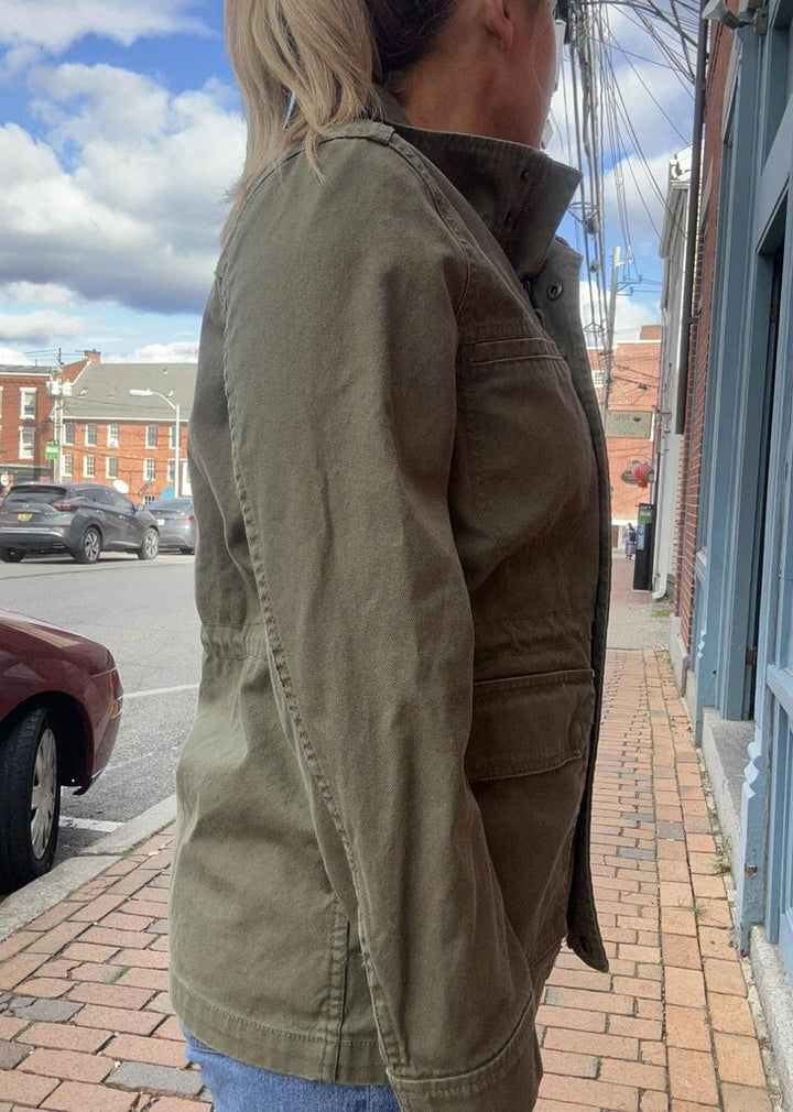 Madewell Structured Utility Jacket - Size Medium