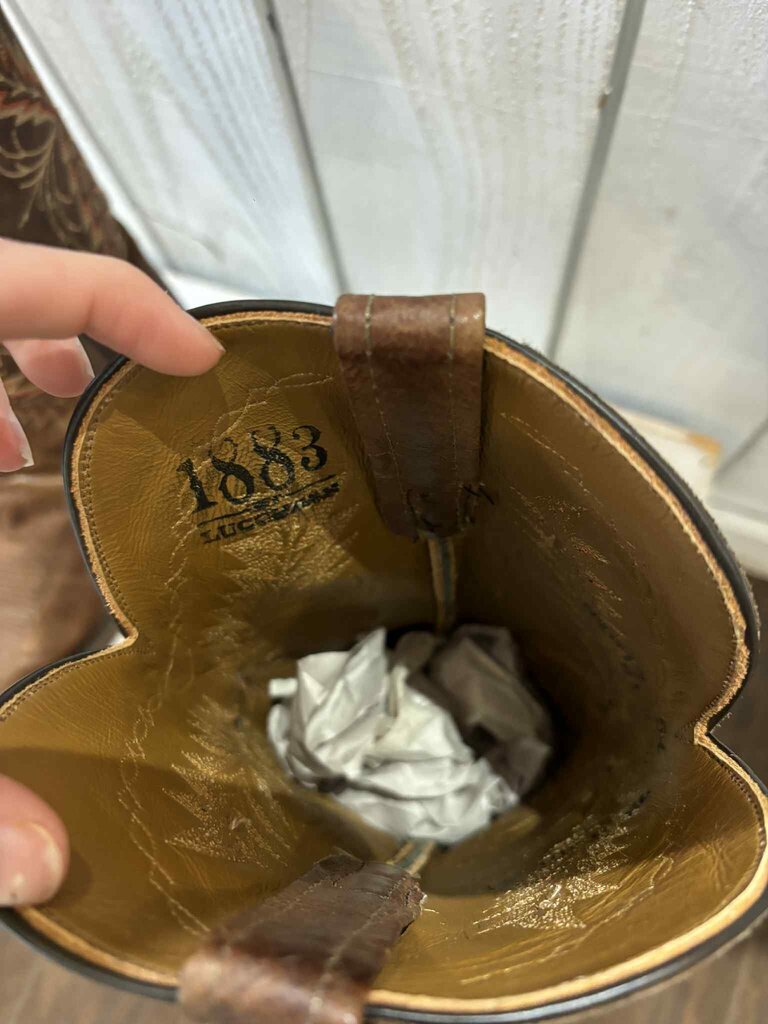 Luchesse 1883 Western Cowboy Boots - Size 7.5