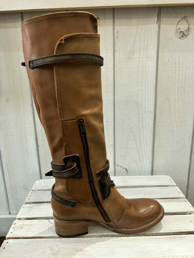 Free Bird Gia Leather Boots - Size 8