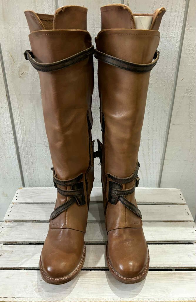 Free Bird Gia Leather Boots - Size 8