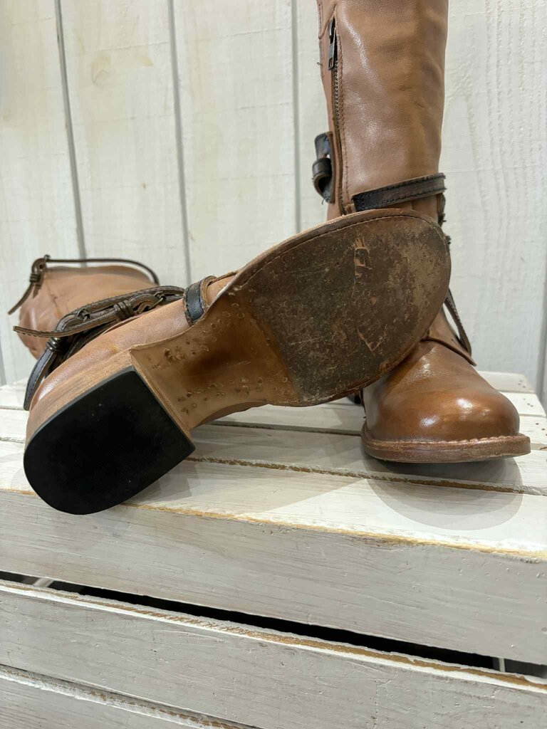 Free Bird Gia Leather Boots - Size 8