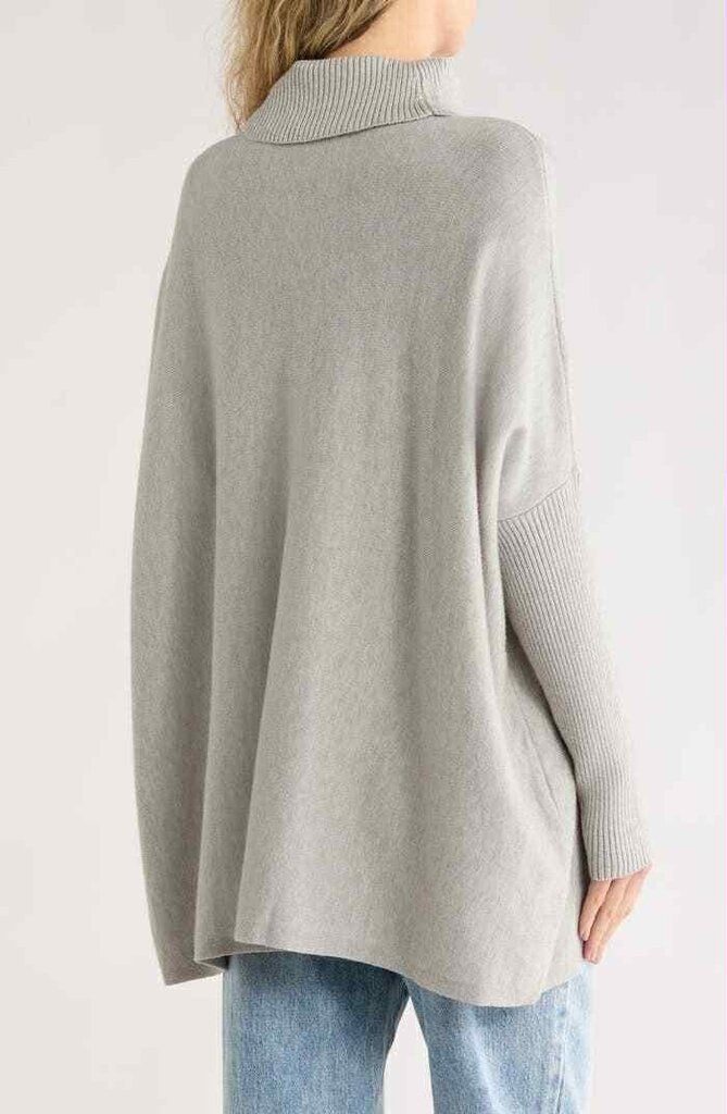 Joseph A. NWT Oversize Boxy Turtleneck Sweater - Size XS