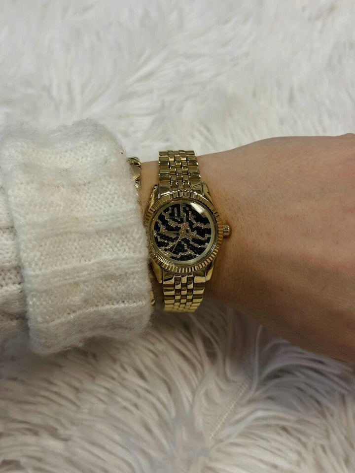 Michael Kors Lexington Gold Tone Watch