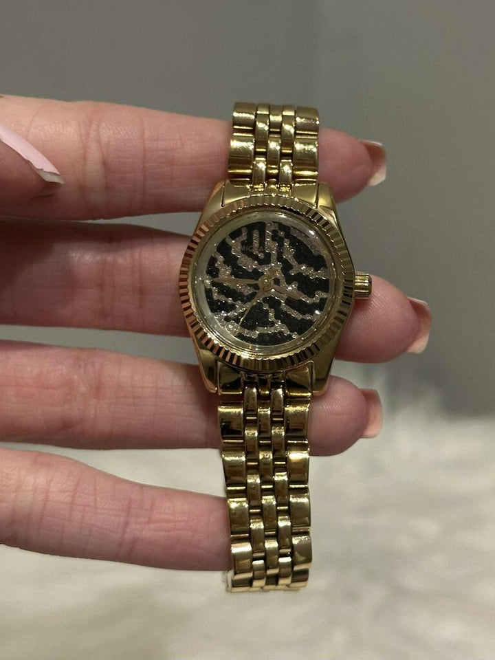 Michael Kors Lexington Gold Tone Watch