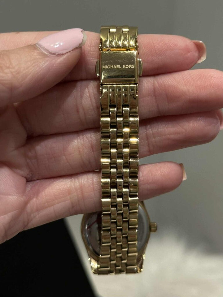 Michael Kors Lexington Gold Tone Watch