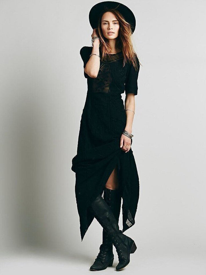 Free People Say You Love Me Lace Maxi Dress - Size Small