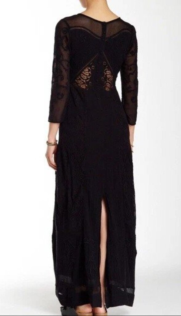 Free People Say You Love Me Lace Maxi Dress - Size Small