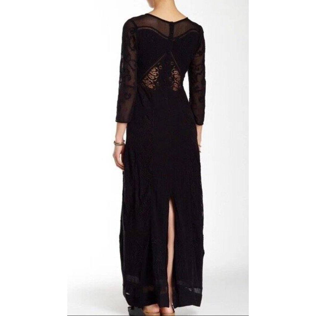 Free People Say You Love Me Lace Maxi Dress - Size Small