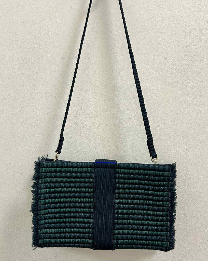 Rothy’s Navy Blue Tassel Clutch (Retails for $100)