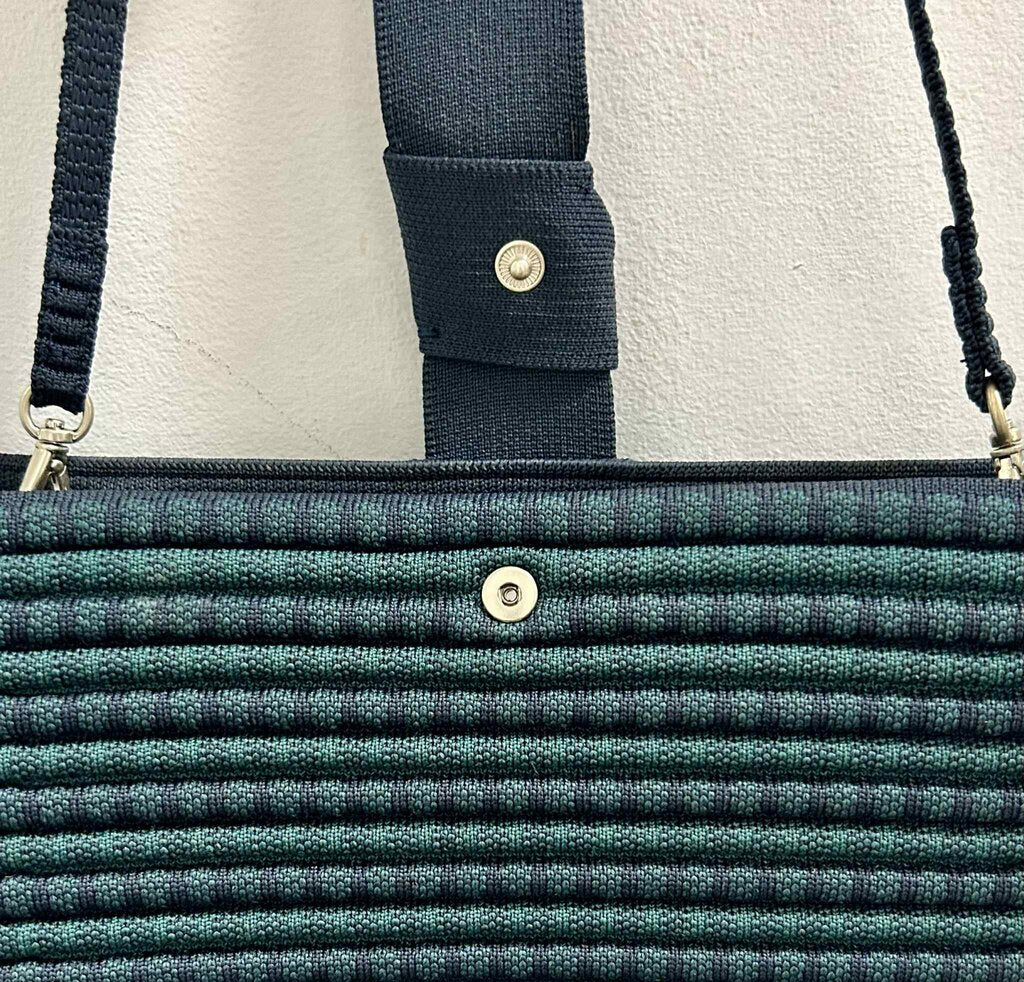 Rothy’s Navy Blue Tassel Clutch (Retails for $100)