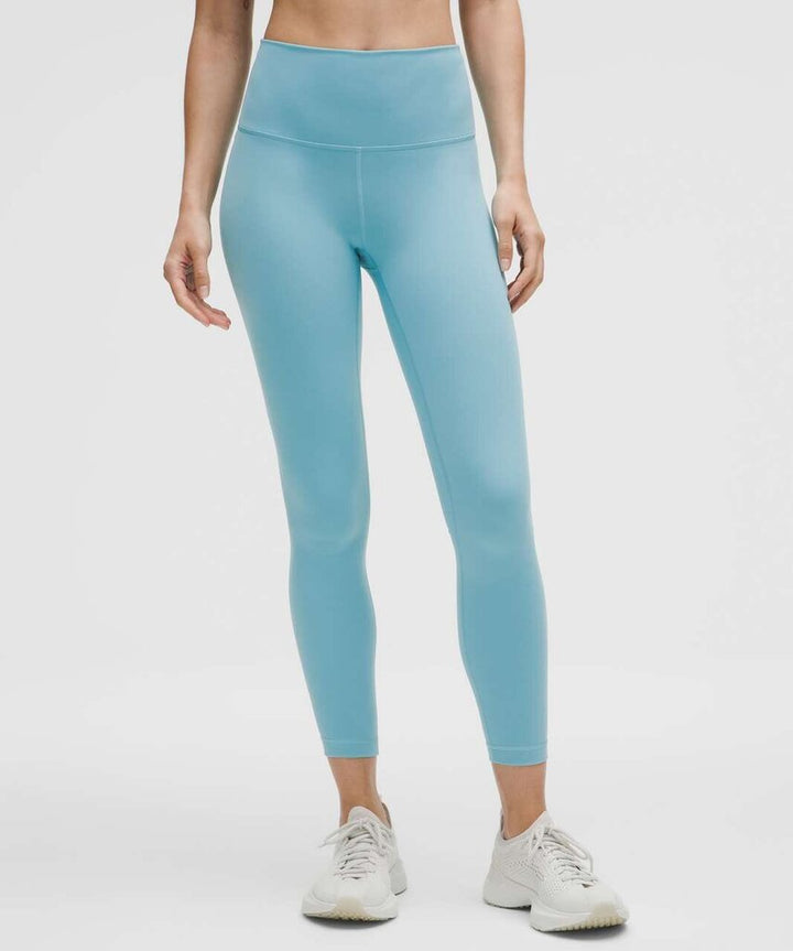 Lululemon Wunder Train High-Rise Tight 25" in Washed Blue (Retails for $98) - Size 4