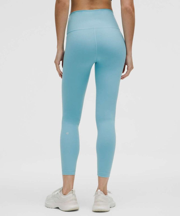 Lululemon Wunder Train High-Rise Tight 25" in Washed Blue (Retails for $98) - Size 4