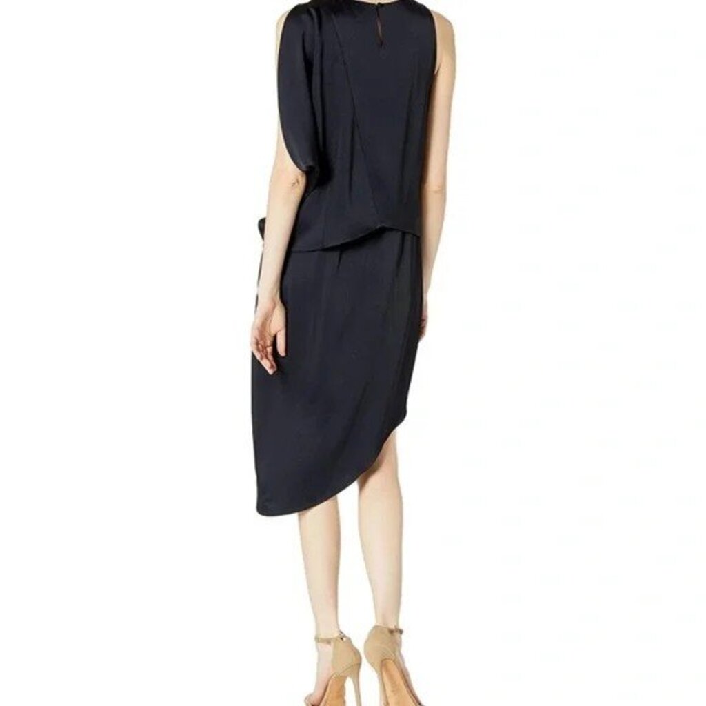 Halston NWT Dramatic Drape Dress - Size 14