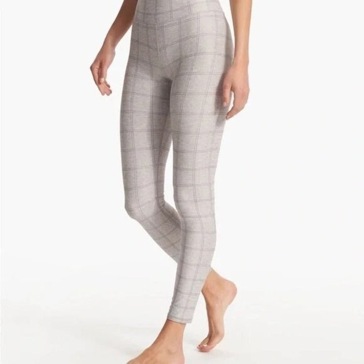 Vuori Clean Elevation Leggings in Clay Heather - Size Small