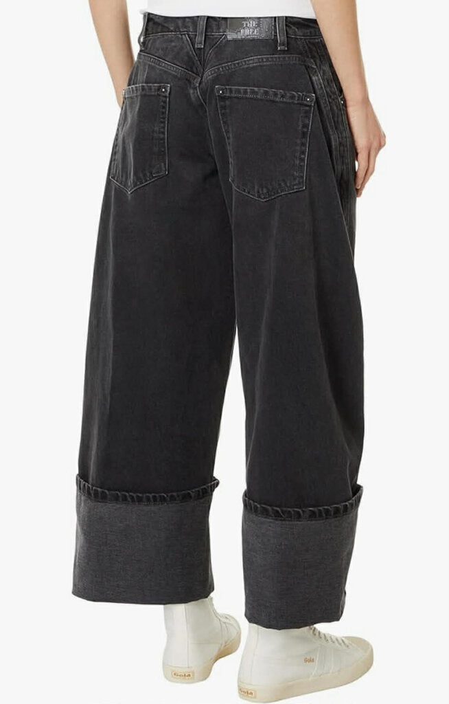 Free People NWT Olsen Cuffed Barrel Jeans (Retails $128) - Size 27