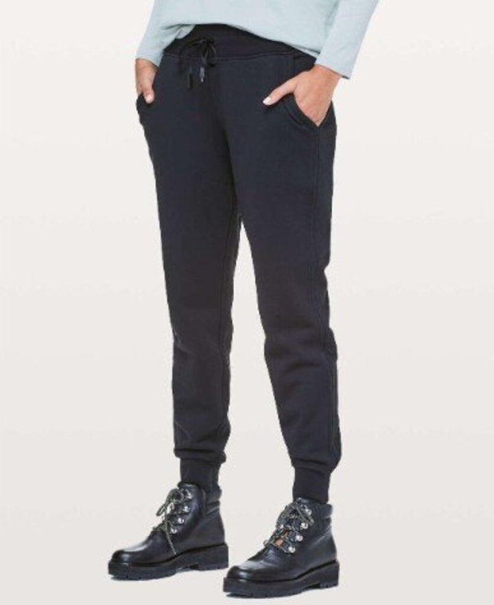 Lululemon Warm Down Jogger II *28" in Black - Size 8 (Retails For $98)