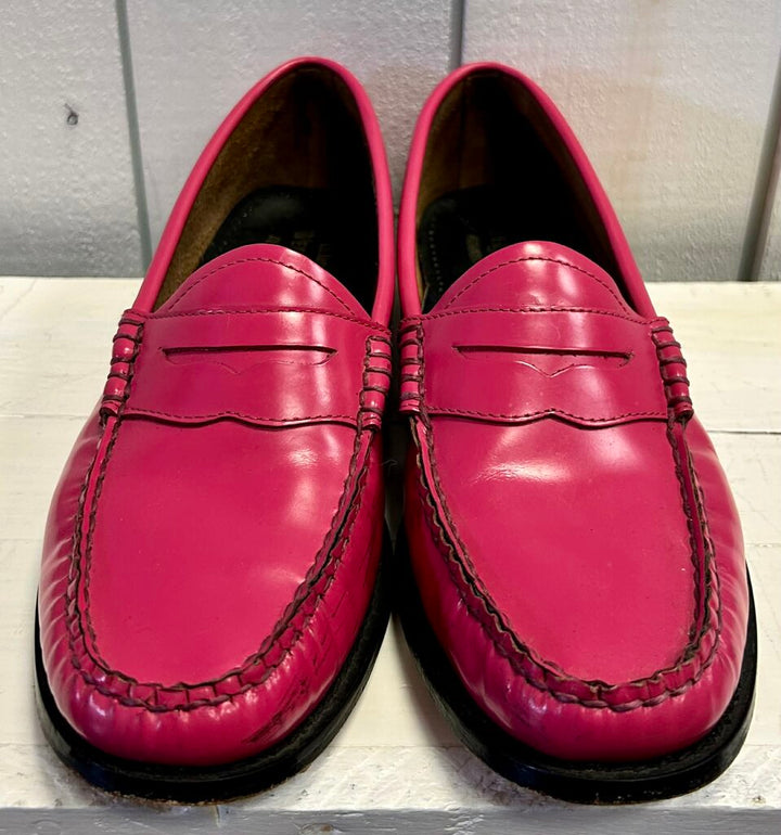G.H. Bass Whitney Candy Weejuns Leather Penny Loafers (Retails for $150) - Size 10
