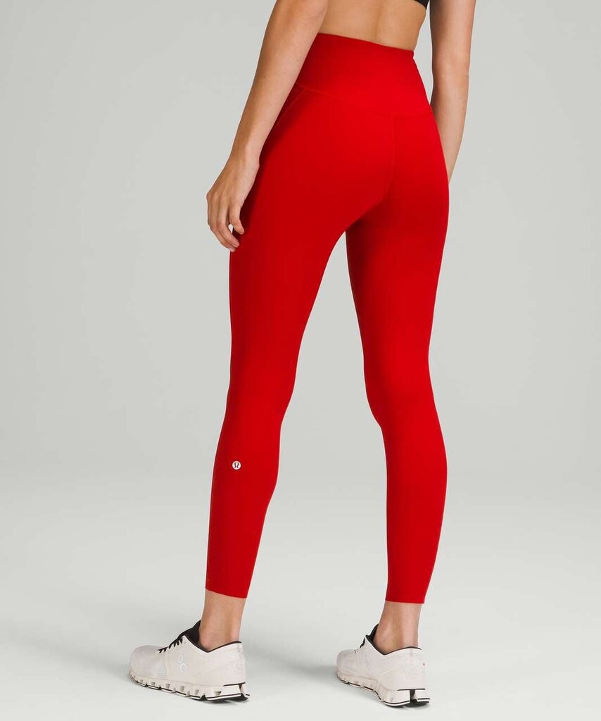 Lululemon Base Pace High-Rise Tight 25" In Red - Size Small
